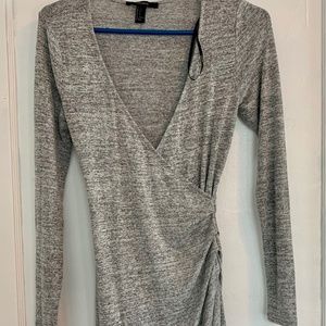Forever 21 Midi Long Sleeve Dress- (S)
